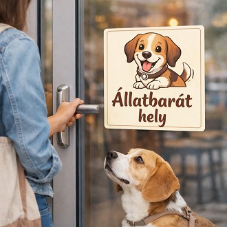 Állatbarát matricák